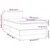 Vidaxl Box spring postelja z vzmetnico krem 90x200 cm umetno usnje