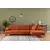 Atelier del Sofa Ugaona garnitura Mustang Narandžasta