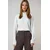 Trend Alacati Stili Ženska bluza dugih rukava Alc-X13124, Bela