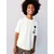 MANGO KIDS Majica BARRO  temno rjava / jastog / oranžno rdeča / off-bela