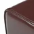 vidaXL klop 40 x 30 x 45 cm Pravo usnje Temno rjava