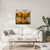 Slika čar jesenskega mesta - 30x30