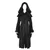 Ženski plašč DEVIL FASHION - Black - CT214