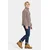 Pulover Didriksons EXA KIDS HALF Z rjava barva, 505638