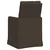Trpezarijske stolice 2 pcs Tamno siva 57 x 67 x 98 cm