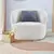 Atelier del Sofa Fotelja Venedik, 88 x 69 x 89 cm, Bela