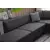 ATELIER DEL SOFA Ugaona garnitura West Left Anthracite