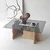 HANAH HOME Sto za dnevnu sobu Canyon Sapphire Oak Fume