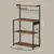 Songmics Kuhinjska polica 40x80x140 cm rjava