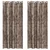 Baršunaste zavjese 2 pcs Boja cappuccina 245 x 140 cm Baršun