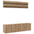TV Jedinice Zidne 6 pcs hrast artisan Konstruirano drvo
