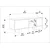 Hanah Home TV Komoda Monaco, 150x54x35 cm, Crna