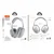 Slusalice bluetooth Moxom MX-WL75 AIR srebrne