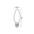 Rabalux 79217 - LED sijalica FILAMENT C35 E14/4W/230V 4000K