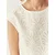 TATUUM Bluza Basita  off-bela
