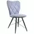 STOLICA plava metal, tekstil