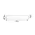 Rabalux Pametno svetlo Soft2, LED 8W, L60cm, Srebrne boje