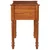 Radni stol s ladicama 110 x 50 x 76 cm masivno bagremovo drvo