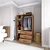 Hanah Home Garderober Easy 1600-56, 90x174.8x47 cm, Smeđi