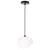 BRILAGI - Luster na sajli PEBBLES 1xE27/40W/230V prečnik 20 cm crna