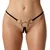 Cottelli Luxurious & Decorative Crotchless String 2323036 Black-Gold