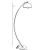OPVIQ Podna lampa Hilal 534LUN4195