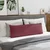 Jastučići za sofu 2 pcs Vinska crvena 120 x 40 cm tkanina