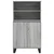 Visoka komoda siva sonome 60x36x110 cm od konstruiranog drva