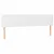 Vidaxl Box spring postelja z vzmetnico bela 200x200 cm umetno usnje