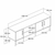 HANAH HOME TV polica Exxen 1582