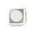 Eglo 901409 - LED ugradno stropno svetlo FUEVA LED/10,5W/230V 16,6x16,6 cm hrom
