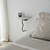 HANAH HOME Zidna polica Leo Black White