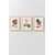 Wallity slika 3Dartsoho123, 3 dijela, 33 x 48 cm