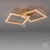 JUST LIGHT. 14732-60 - LED plafonsko svetlo GLITRA LED/17,5W/230V zlatna