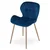Jedilni stol MANGO VELVET, moder