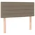 vidaXL Box spring postelja z vzmetnico taupe 90x200 cm blago