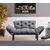 Atelier del Sofa Nitta Sofa, Siva