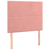Box spring krevet s madracem ružičasti 90x200 cm baršunasti