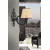 OPVIQ Zidna lampa Gloria Coral Natural Black