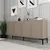 Hanah Home Komoda Lyon 79 Krem-Crna