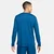 Nike M NK DF UV MILER TOP LS FLASH, moška tekaška majica, modra FB8552