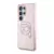 Maska Karl Lagerfeld Rhinestones K. Head Logo za Samsung S25 Ultra/ S938B pink.