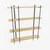 Hanah Home Polica 160x180x29,6cm Hrast-Crna