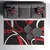 Conceptum Hypnose Tepih Woopamuk195, 100x150 cm, Crveno-crni