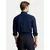 Polo Ralph Lauren Srajca 710928254001 Mornarsko modra Slim Fit