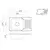 Quadron Ugradna sudopera EDDIE 111 SteelQ, 1 satin, HD111SAT6642