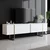 Hanah Home Luxe 1 618BLY1102 TV polica, Bela