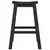 Barska stolica 2 pcs Crna 52 x 43 x 73,5 cm HDPE
