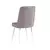 Hanah Home Trpezarijska stolica Stormi Sandalye Wht 47x89x46cm Belo-Siva