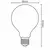 LED prigušiva sijalica FILAMENT G95 E27/11W/230V 4000K